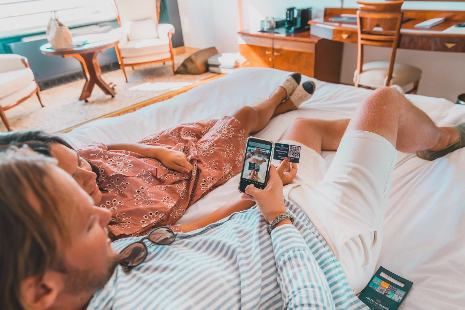 Jamezz QR bestellen in hotel - Digitaal menu bestellen voor hotelgasten