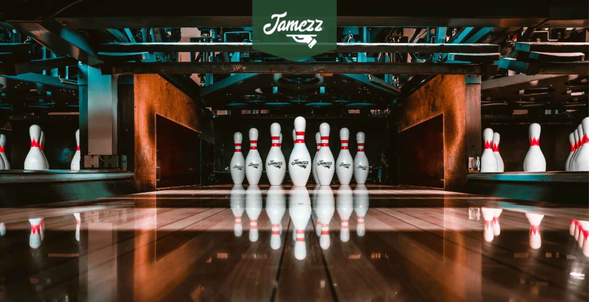 Bowling center with digital ordering solutions from Jamezz
