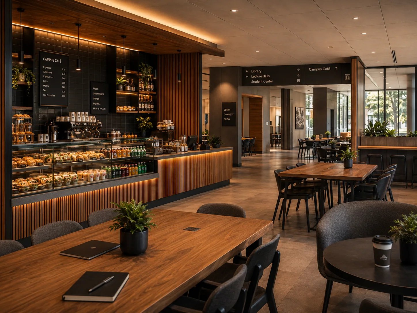 Universitäten und Hochschulen - Campus Dining Lösung