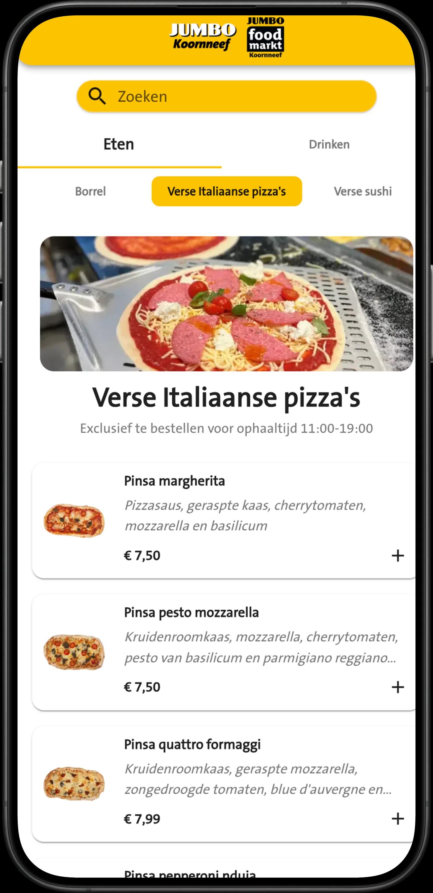 Online bestelwebshop in actie bij Jumbo — klanten bestellen online voor afhaal of bezorging