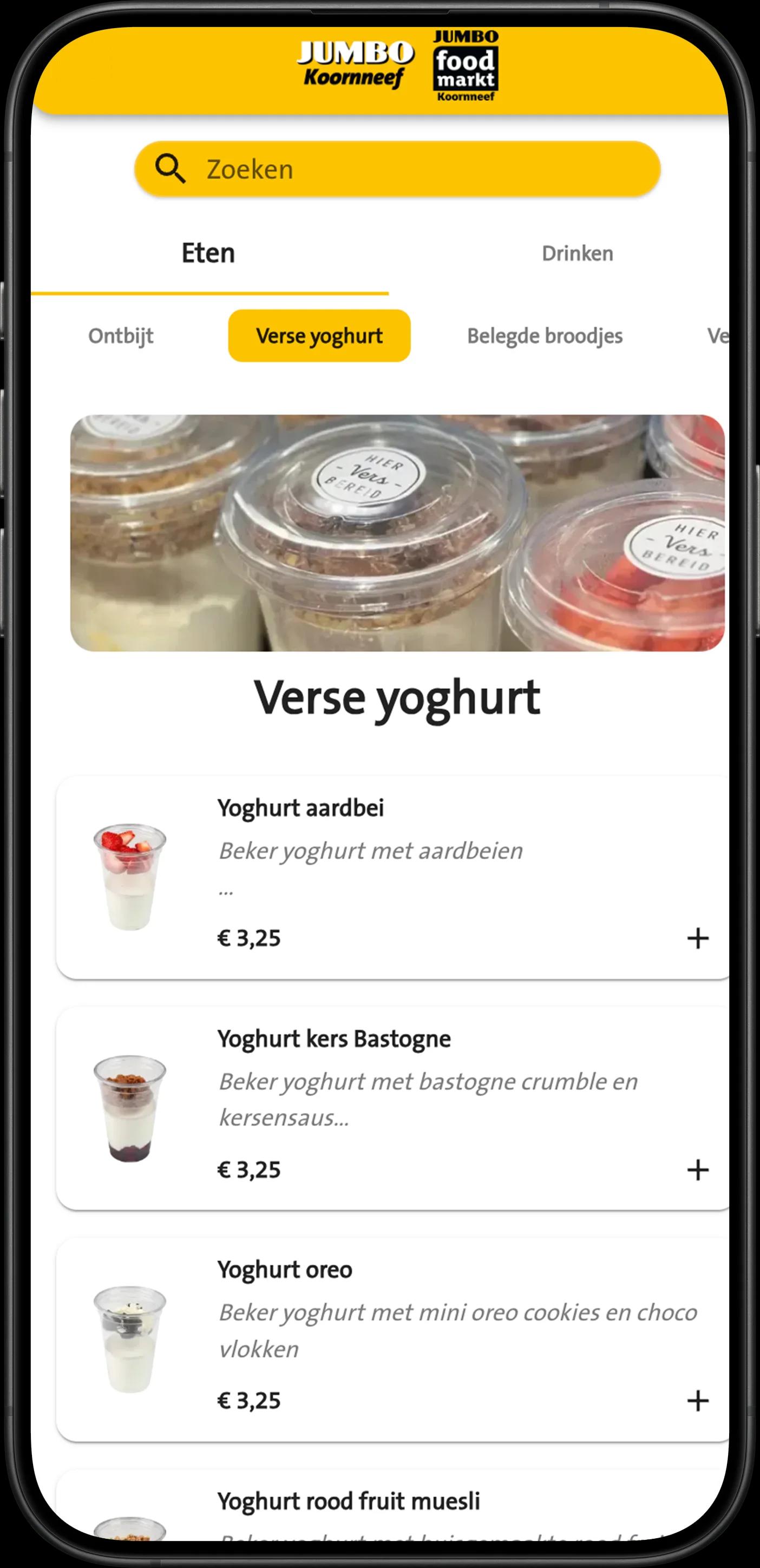 Online bestelwebshop in actie bij Jumbo — klanten bestellen online voor afhaal of bezorging