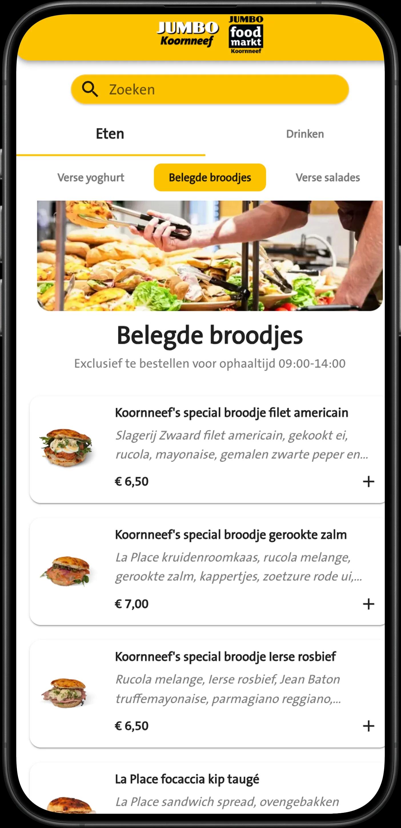 Online bestelwebshop in actie bij Jumbo — klanten bestellen online voor afhaal of bezorging